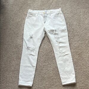 Frame Denim Le Garçon Mid Rise Straight Fit Jean